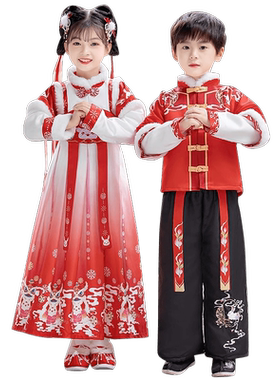 拜年服男童服装过年福