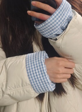 2026新款日式小清新学生办公室袖套双面