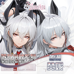 辉夜白兔原创赞妮鸣潮二次元游戏动漫周边等身可定制抱枕套可入