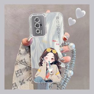 适用红米k60手机壳23013RK75C新款 Redmik60pro软硅胶22127RK46C保护套redmi全包防摔小米k6o潮女pr0卡通动漫