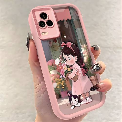 iQOO7硅胶全包防摔手机壳卡通