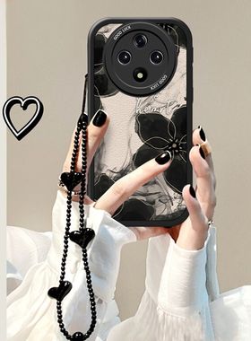 oppoA3手机壳PKA110新款oppo5G保护套软硅胶oppoPKA镜头全包防摔oppa潮opa女opopa35G简约opp0pp0ppoA水墨花