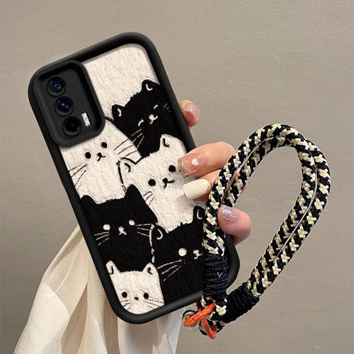 iqooz1x硅胶卡通手机壳全包防摔