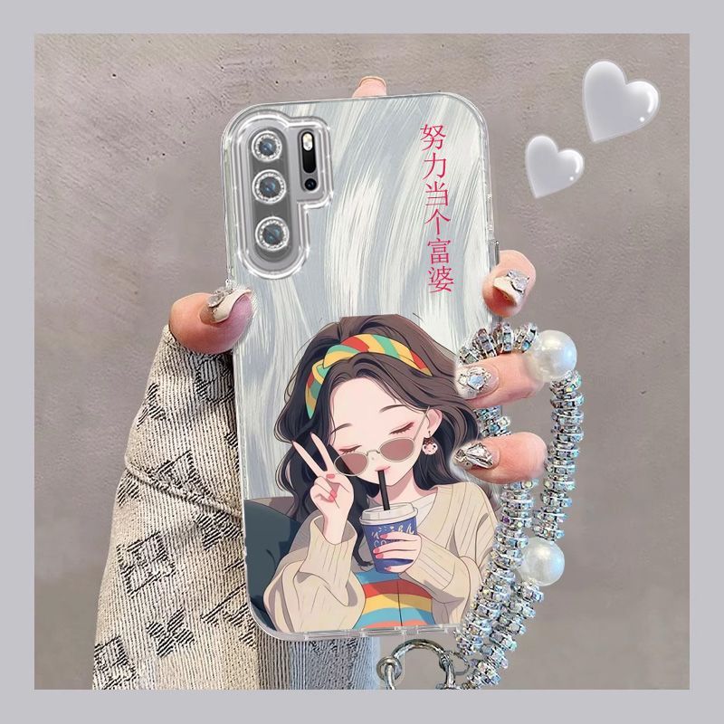 适用华为P30pro手机壳VOG一AL00新款por全包aloo防摔VOGAL新款VOGALOO女plus男荣耀曲屏opro后壳