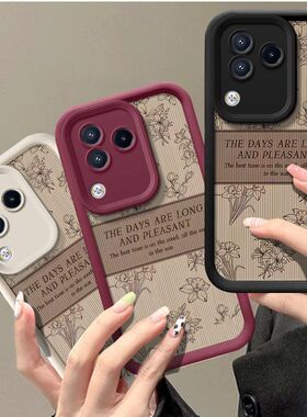 适用小米civi3手机壳23046PNC9C新款xiaomicivi3软硅胶cv保护套cici潮女vici镜头全包防摔cicv复古xiaomi简约