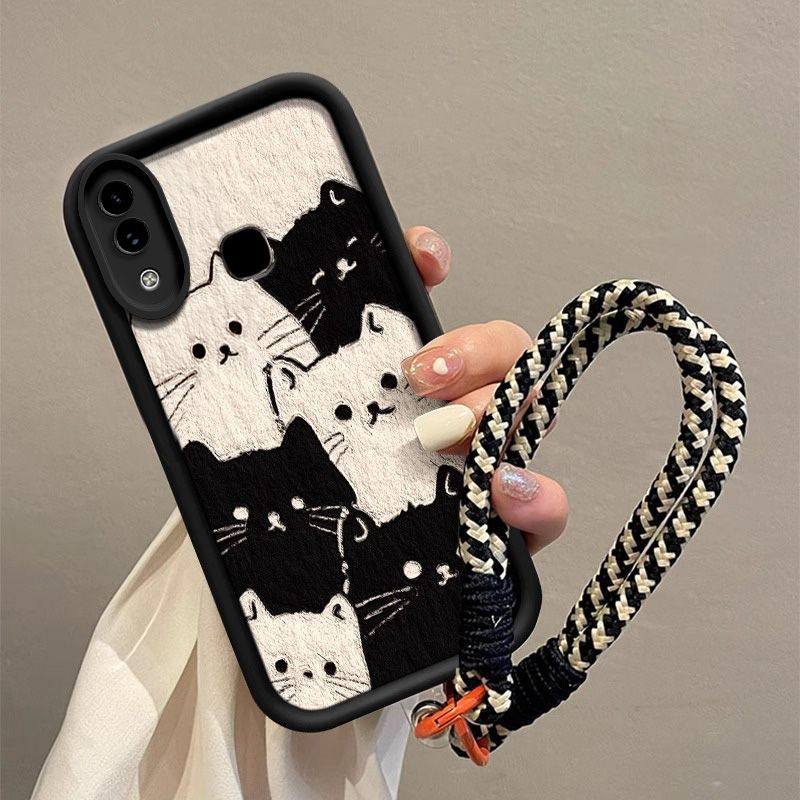 vivox21a硅胶卡通手机壳全包防摔