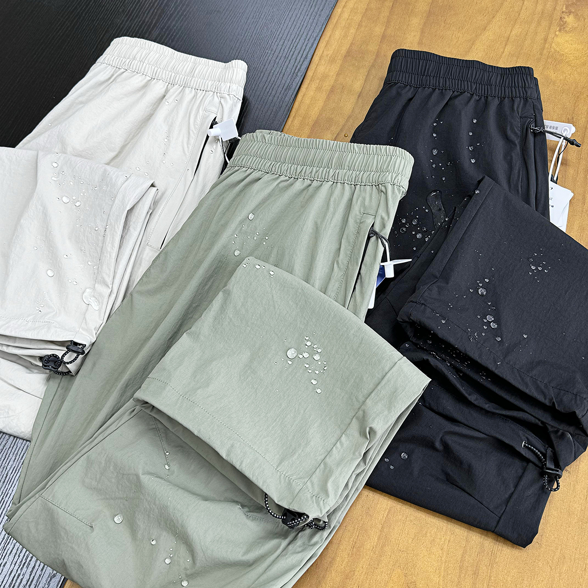 科技三防面料!轻薄透气春夏男女户外防风防水运动休闲裤冲锋裤潮