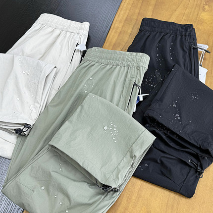 科技三防面料！轻薄透气春夏男女户外防风防水运动休闲裤冲锋裤潮