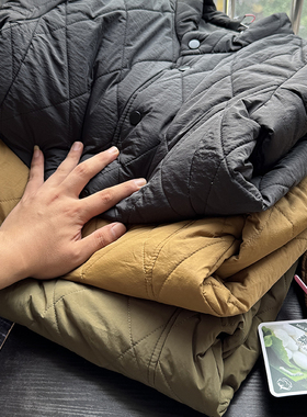 50%绵羊毛10%桑蚕丝填充！三防保暖轻便立领棉服外套12263