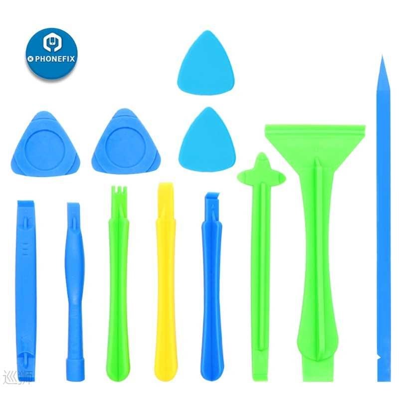 12pcs Plastic Spudger Pry Opening Tools Kit For iPhone Table