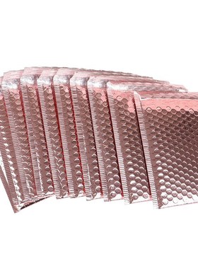 10Pcs 15x20   4cm Rose Gold Bubble Envelop Bubble Mailer Voo