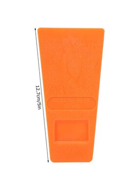 5in Orange Felling Wedge Logging Tree Cutting Wedge with Gui