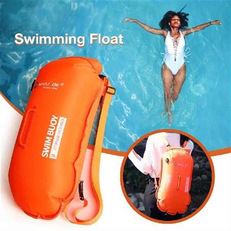 28L/35L Safety Swimming Buoy Dual Airbags Safety Float Air