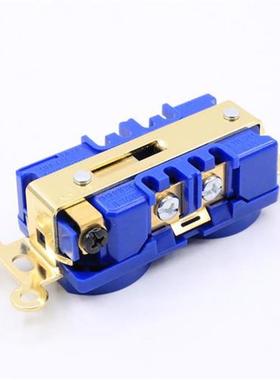 5pieces x  AC Power US Distributor Outlet Gold plated Recept