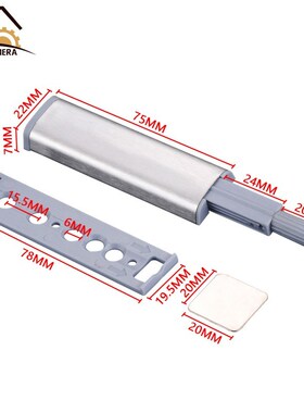Myhomera 20Ps Door Stopper Cabinet Catches Stainless Steel P