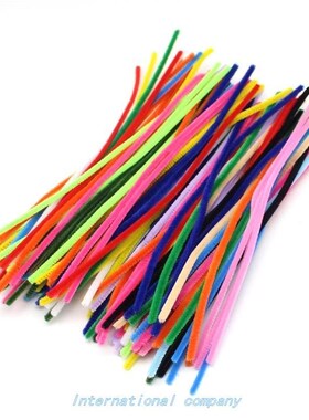 30/50/100PC Colorful Chenille StemS PluSh StiCk PiPe Cleaner