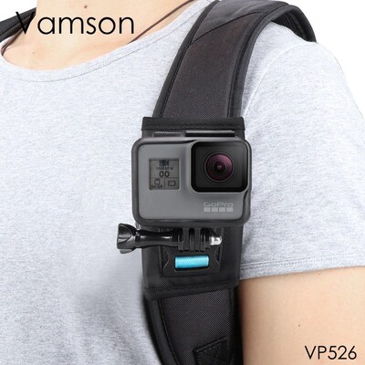for Gopro 9 8 7 6 5 session Accessories Backpack  360 Degree