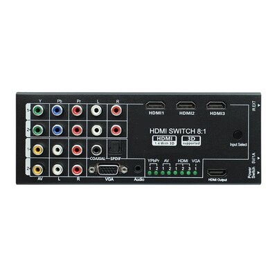 Digital Multi-Functional HDMI Converter AV YPbPr VGA HDMI 8