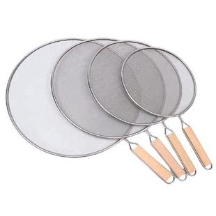 Stainless Steel Splatter Screen For Frying Pans Mesh Guard