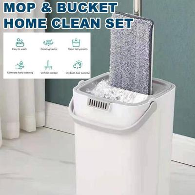 Cleaning Microfiber Mop and Bucket Free Hand Mop with Bucket