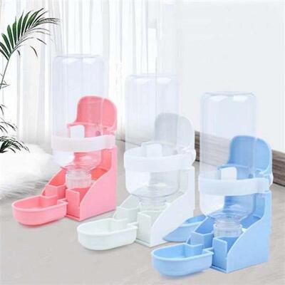 500ML Pet Cage Automatic Water Drinker Rabbit Cat Small Pets