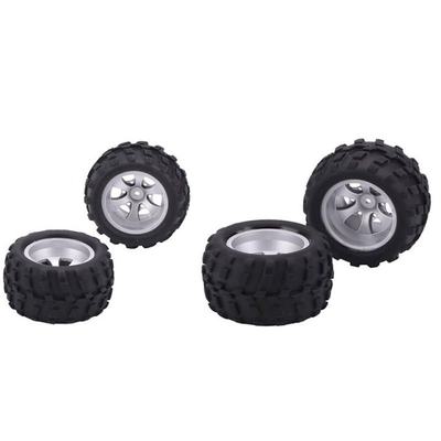 RC Car Parts Right&Left Tire Rubber RC Tires Wheel A