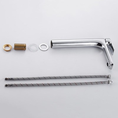 Tall Basin Faucet Modern Counter Top Basin Mixer Taps Bathro