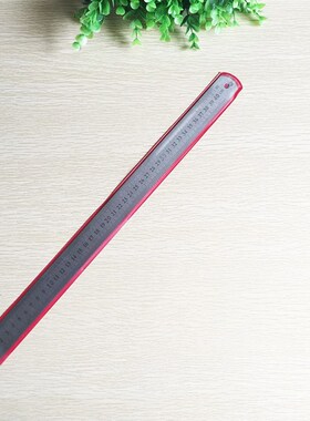 3Pcs Stainless Steel Ruler Metal Ruler for Engineering Schoo