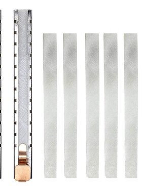 2 Soapstone Holder with 6 Flat Set/Mark White Clear and Remo