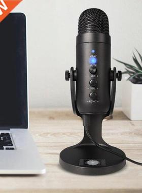 USB Condenser Microphone For Computer Pc Mobile Phone Singin