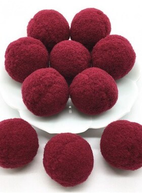 30mm Fur Plush Pompones  Pompoms Craft DIY Soft Pom Poms Wed