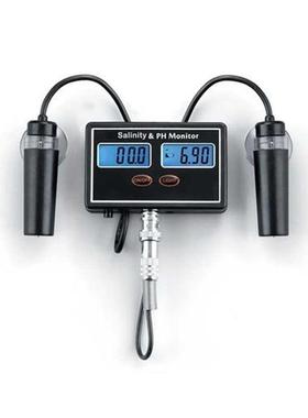 2in1 PH Salinity Monitor Digital Online LCD pH Salinity Me