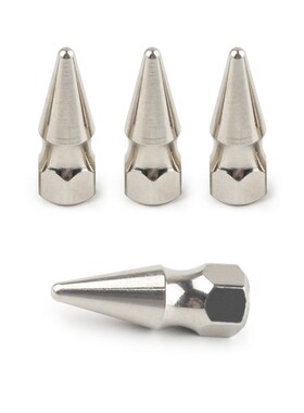 JDM Style M6X1.0 Chrome Spikes Bolt Spiked Valve Cover Engin