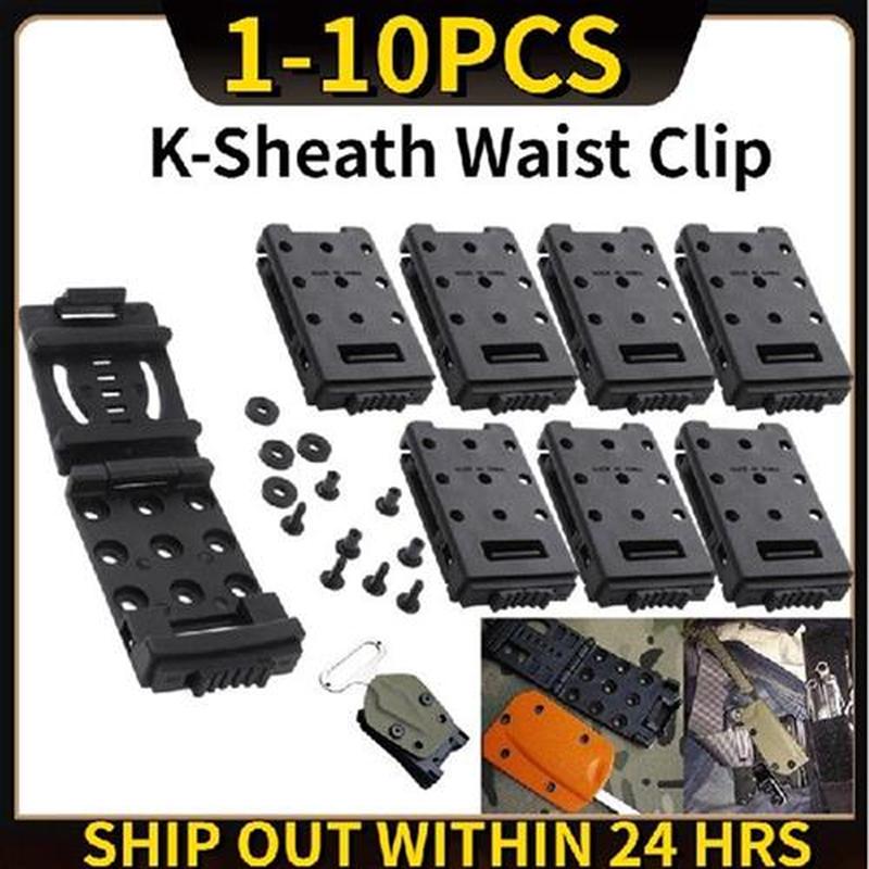 Molle K-Sheath Waist Clip Scabbard Attach Back Clamp Belt