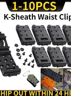 Molle K-Sheath Waist Clip Scabbard Attach Back Clamp Belt