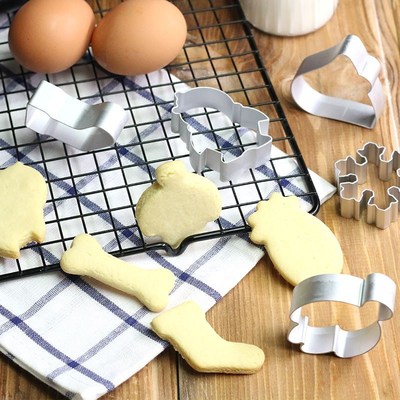 Christmas Cookie Cutter Biscuit Mould Aluminum Sugar craft C