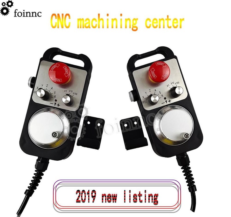 CNC 5V Manual Pulse Generator 4/6axis  Pendant Handwheel MPG