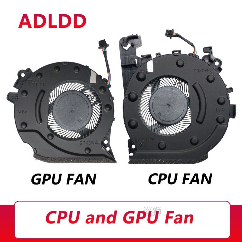 Laptop cpu gpu Cooling Fan Cooler Radiator For HP Pac Gaming