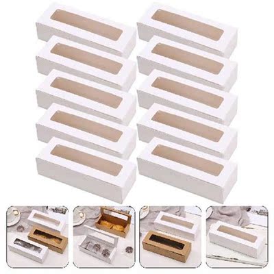 20 Pcs Clear Cupcake Stand Dessert Boxes Clear Cupcake