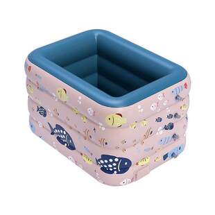 Baby swimming pool bathtub collapsible inflatable bathtub