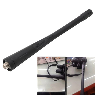 Black High Gain Sma Female Antenna For Baofeng 888s Walkie