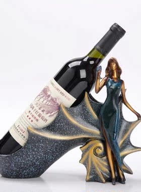 .Home Bar Kitchen Wine Rack Wine Holder Shelf Resin Practic