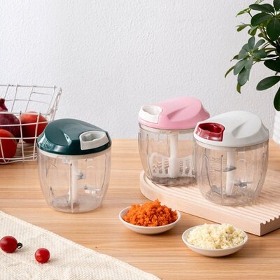 900ml Rotate Vegetable Cutter Chopper Slicer Fruit Garlic Pr