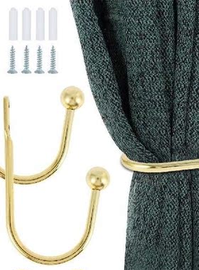 Curtain Holdbacks Curtain Hooks U Shaped Hook Wall Mounted