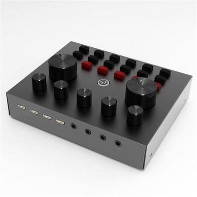 Sound Card Audio External USB for Headset Microphone Live Br