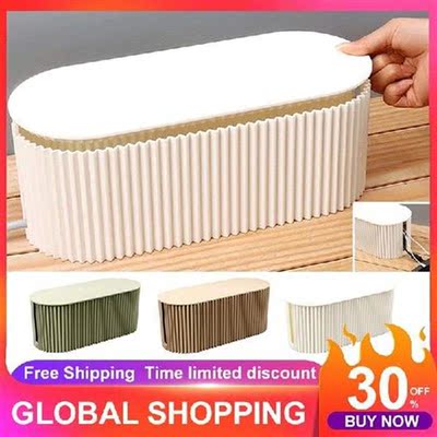 Power Strip Wire Case Cable Storage Box Large Plug-in Power