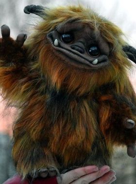 Funny Present Plush Doll Worm From Labyrinth Falkor From