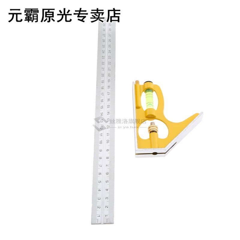 1pc Measuring Tool 300mm Combination Square Angle Ruler With