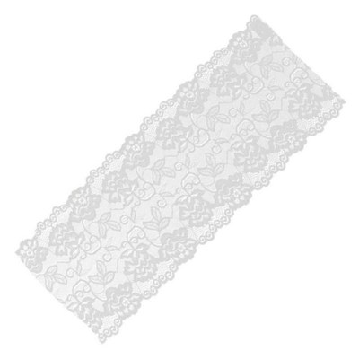 Elastic Stretchy Lace Elastic Fabric Elegant Floral Wide Lac