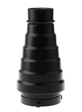 Conical Snoot with Honeycomb Grid and Color Gel Filter Kit f